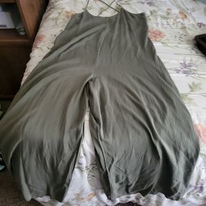 Boot barn wide leg romper criss cross back